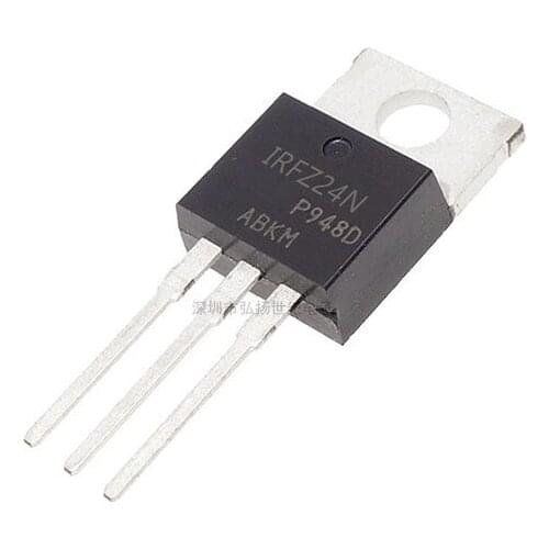 100% nuevo 10 pcs/lote MOSFET IRFZ24NPBF IRFZ24N IRFZ34N IRFZ34NPBF IRFZ44NPBF IRFZ44N TO-220 Transistor original