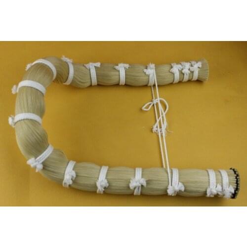 250 grams High Quality white horse tail For Cello Viola violin bow hair 85cm US