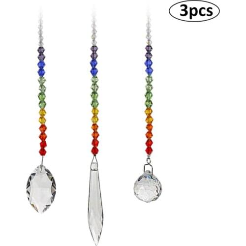 3PCS/Set Gardening Pendant Artificial Crystal Rhinestone Light Accessories DIY Wedding Party Decoration Ornament