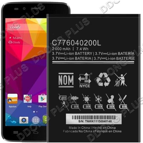 C776040200L Battery For BLU NEO 5.0 N010 N010U N010U NO10L Battery Replacement Repair Part