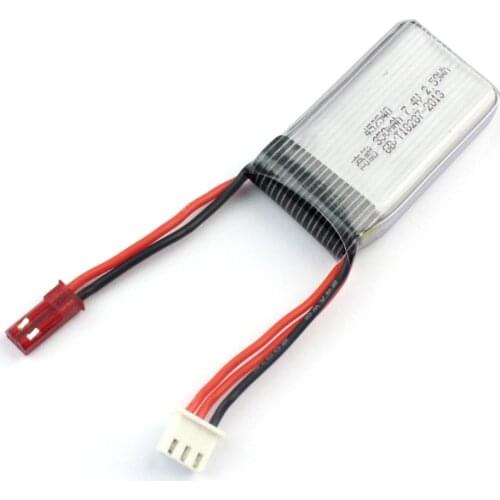 KINGKONG 90GT 7.4v 350mah 2s 35C Lipo Battery for X401H MJX X402 Mini FPV Drone Quadcopter