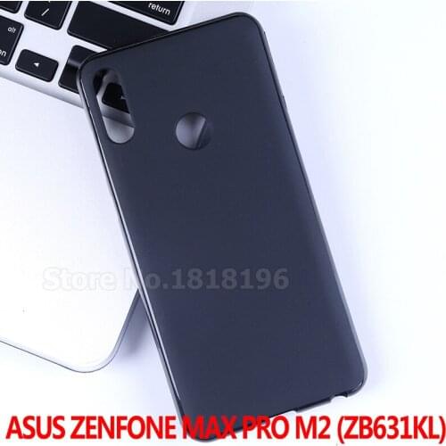 Zenfone Max Pro (M2) ZB631KL Case Silicone Ultra Thin Clear Soft TPU Back Case for ASUS ZenFone Max M2 ZB633KL ASUS_X01BD/BDA