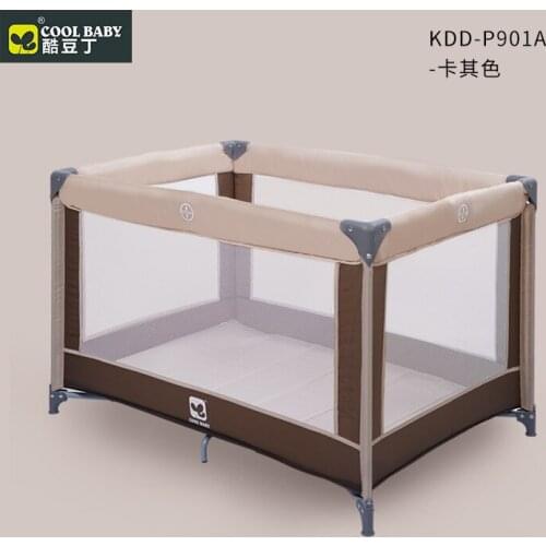 COOLBABY Baby Cribs Baby Nest Bed Crib Multi-function Folding Portable Baby Bed Cradle Bed Movable Baby Stitching Bed