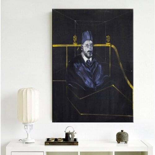 Francis Bacon Abstract Hand Painted Man Canvas Painting for Living Room Decor Figure Wall Art Decor Home Oil Painting
