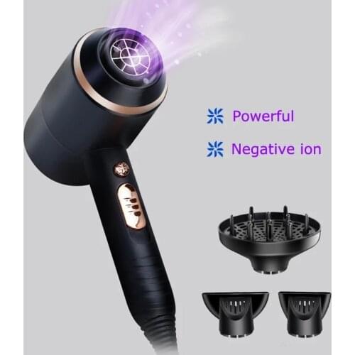 KEMEY KM-8896 4000w Hair Dryer Wind Power Powerful Electric Blow Dryer Hot/cold Air Hairdryer Barber Salon Tools 220V