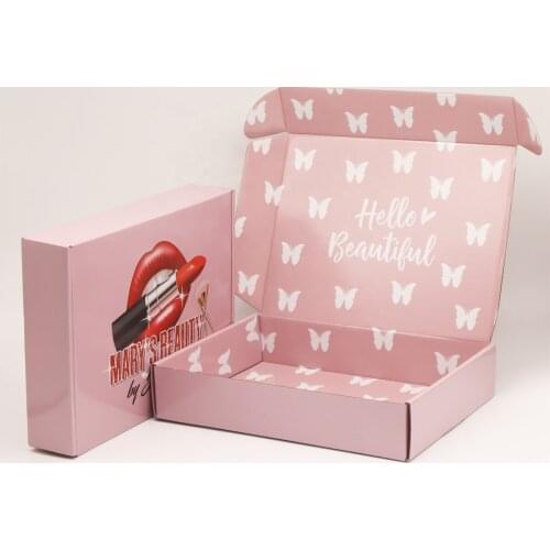 China Factory Custom Pattern And Size Gift Box For Perfume Lipstick Rigid Gift Box Beauty Makeup Gift Box