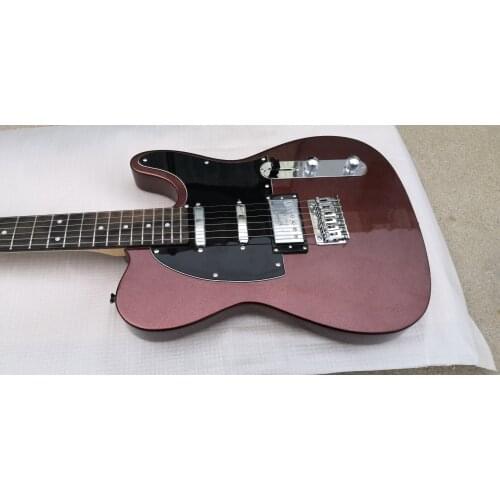 Mini explorer ash wood electric guitar