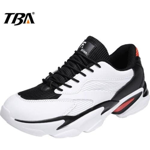 2018 Hot Sale Four Seasons Running Shoes Men Lace-up Athletic Trainers Sports Shoes Male Shoes Outdoor Running Sneakers