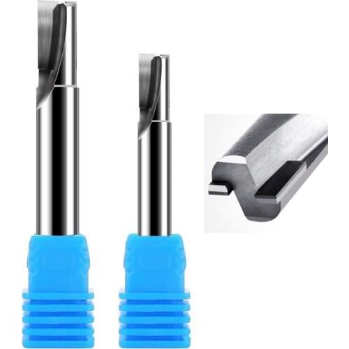 Single Double-edged Diamond Face Mill for Acrylic Copper Aluminum Silicon Graphite Carbon Fiber PCD Milling Cutter