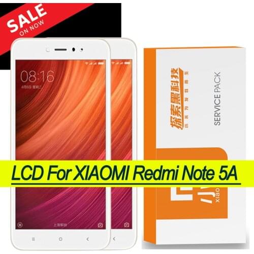 Original 5.5'' LCD with Frame for Xiaomi Redmi Note 5A LCD Display Screen For Redmi Note 5A Prime Y1 / Y1 Lite LCD Repair Parts