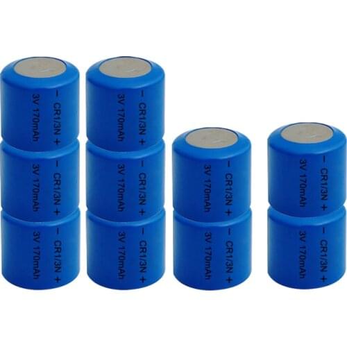 10Pcs CR1/3N DL1/3N 3V primary Lithium battery DL1/3N CR1/3 1/3N CR13N 13N CR13 for Camera Locator Button Li-ion batteries