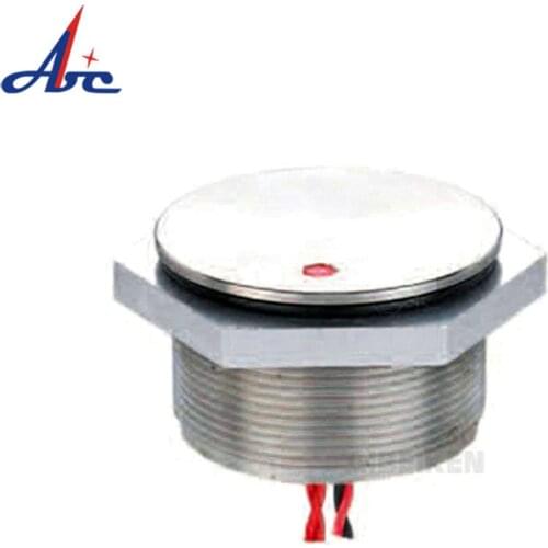 2A 30mm Piezo Switch Dot Led Push Button Switch Waterproof IP68 Piezo Switch