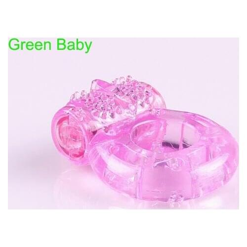 Silicone Vibrating Penis Rings,Butterfly Ring,Cock Rings,Sex Toys for Men Vibrators Sex Product erotic toy vibrator Free by DHL