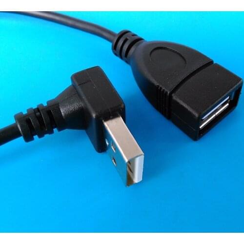 Up Angled Elbow L Shange USB Exntesion Cable