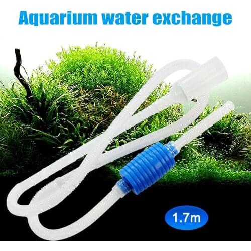Vacuum Water Change Device Pump Siphon Gravel Cleaner Durable For Aquarium Fish Tank SAL99