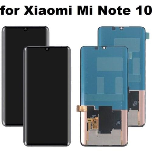 6.47" LCD For Xiaomi Mi Note 10 Pro LCD Display Matrix Touch For Xiaomi Mi CC9 Pro M1910F4E LCD Screen Digitizer Assembly