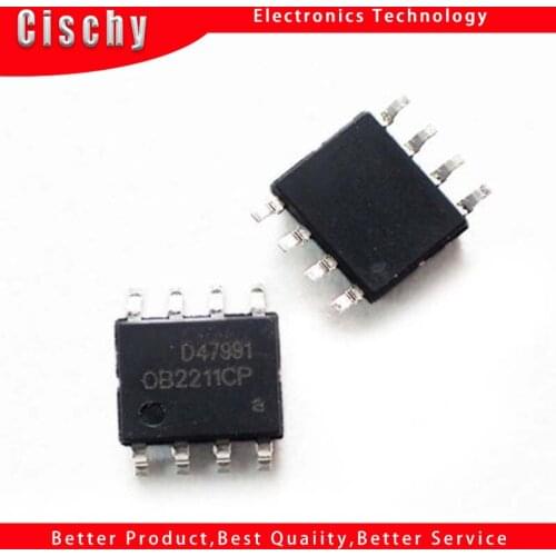10pcs/lot OB2211CP OB2211C OB2211 SOP-8 In Stock