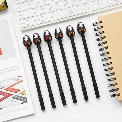 36pcs/set Japanese Cartoon Gel Pen Blessing Gel Pen Writing Pens Manufacturers Japanese Stationery Wholesale for Office Supply