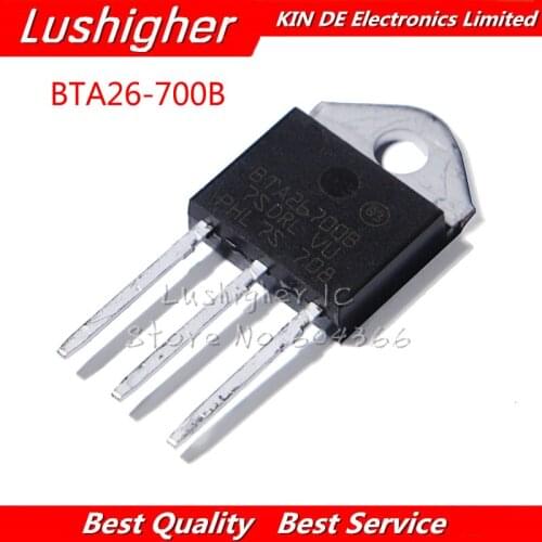 10pcs BTA26-700B TO-3P BTA26700B TO3P BTA26-700 26-700B