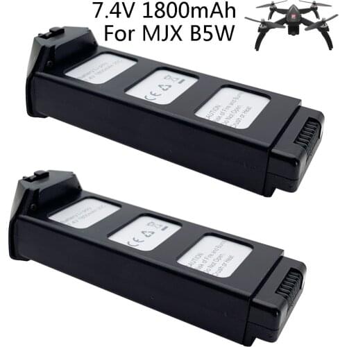 7.4V 1800Mah lipo Battery For MJX B5W Bugs 5W RC Quadcopter Drone Spare parts MJX B5W Battery B5W accessory 7.4V 2S battery