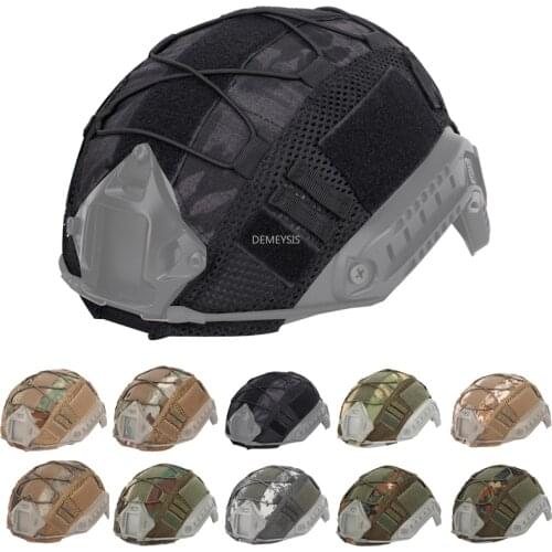 Military Fast MH Helmet Cover Airsoft Paintball Tactical Helmet Cover for Fast PJ BJ Type Helmets Clothes