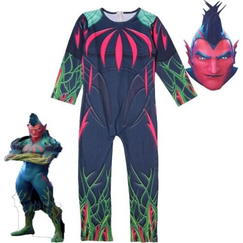 Kids Ffortnite Flight Trap Skin Cosplay Costume