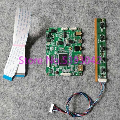Fit NV133FHM-N42/N43/N44/N45/N46/N41 input micro USB 5V WLED mini eDP-30Pin notebook 1920*1080 display controller card kit