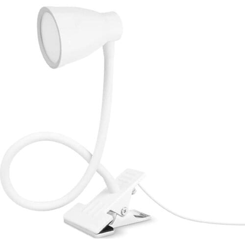 Flexo Table Lamp Led Desk Lamp Touch Clip Study Lamps Magnifier Gooseneck Desktop Usb Table Light Rechargeable #G3