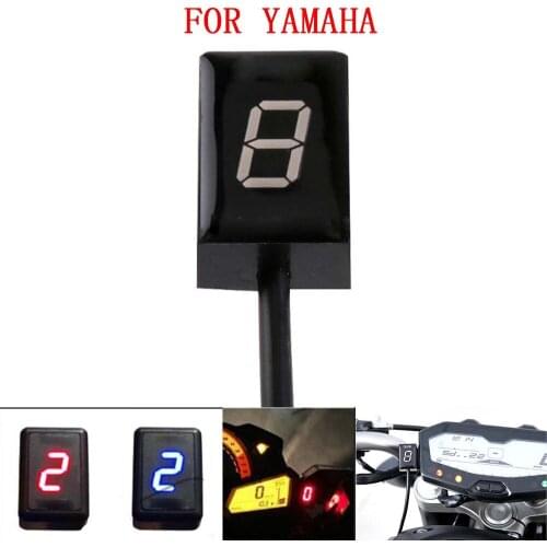 Motorcycle Ecu Plug Mount 1-6 Level Speed Gear Display Indicator For Yamaha MT-07 MT-09 XMAX200 250 300 400 YZF R1 R3 R6 R15 V3