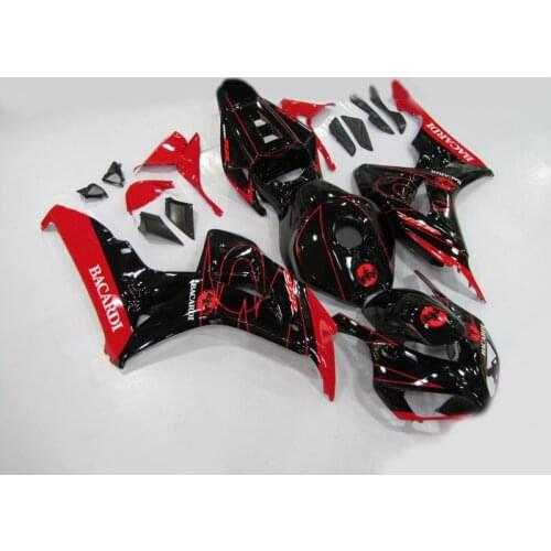 Motorcycle Fairing kit for HONDA CBR1000RR 04 05 CBR 1000RR 2005 2004 cbr1000rr ABS Hot Red black Fairings set+7gifts HS18