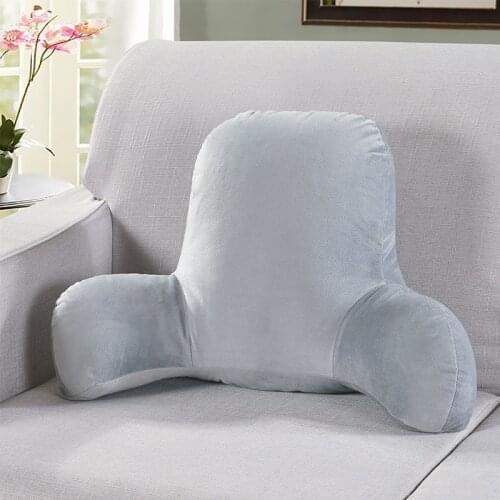 Lounge Chair Recliner Back Cushion With Armrests Sofa Pregnant Women Waist Back Rest Pillow