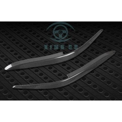 Fit For Honda Accord 1998 1999 2000 2001 2002 A carbon fiber Headlight Cover Lamp Covers Eyebrows
