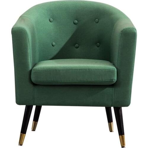 Lazy Little Sofa Light Luxury Net Red Ins Simple Nordic Single Sofa Balcony Bedroom Mini Leisure Sofa Chair