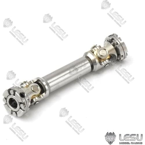 LESU TMY RC Tractor Truck Flange CVD Drive Shaft 49-56MM for 1/14 DIY Model TH11440-SMT3