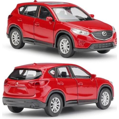 Hot 1:36 Mazda CX-5 SUV alloy car model,simulation die-cast metal door pull back model,childrens birthday toys,free shipping