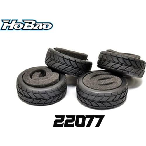 Original OFNA/HOBAO RACING 22077 1/10 onroad TIRES - RADIALS For 1/10 HYPER GPX4 RTR/PRO On Road