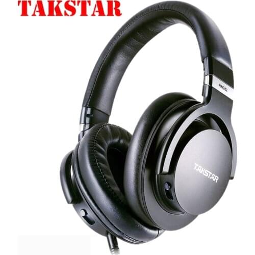 Original Takstar PRO 82/PRO82 Professional monitor headphones HIFI headset for stereo PC recording K song game bass adjustable