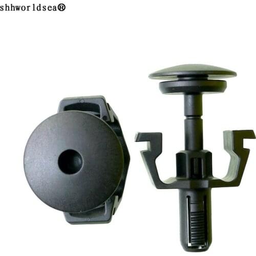 Shhworldsea auto plastic clips and fastener Front bumper radiator for benz