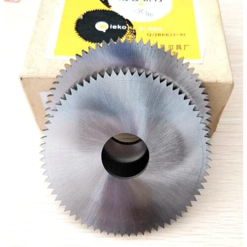 LIVTER HSS High Speed Steel Saw Blade Milling Cutter Steel Saw Blade Cutting Mill 40 * 0.3 * 0.4 * 0.5 * 0.6-3 10pcs