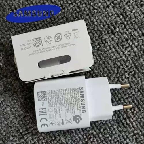 Samsung Note 10 25W super fast charger EU Travel Usb PD PSS Fast Charge Adapter EP-TA800 For Galaxy Note10 S20 S10 S9 plus mi9