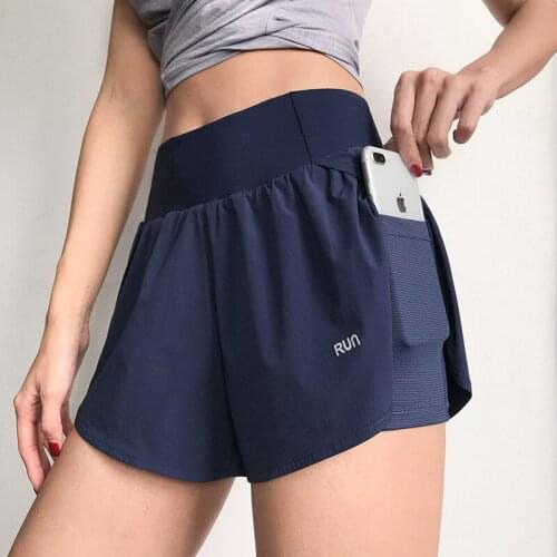 Women Sport Fitness Yoga Shorts Women Athletic Shorts Cool Ladies Sport Running Fitness Jogging shorts