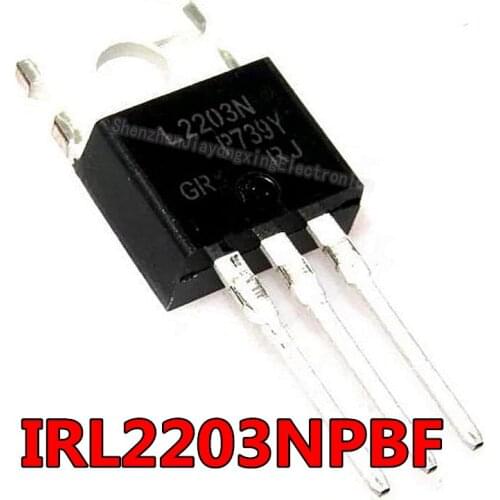 10PCS IRL2203N TO220 IRL2203 TO-220 IRL2203NPBF N-channel FET