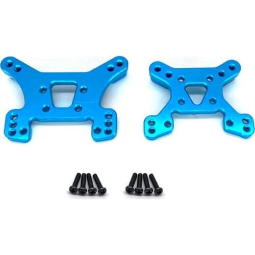 144001 Part Front and Rear Shock Tower Board Set Replacement Accessories Parts for 144001 1/14 4WD RC Car