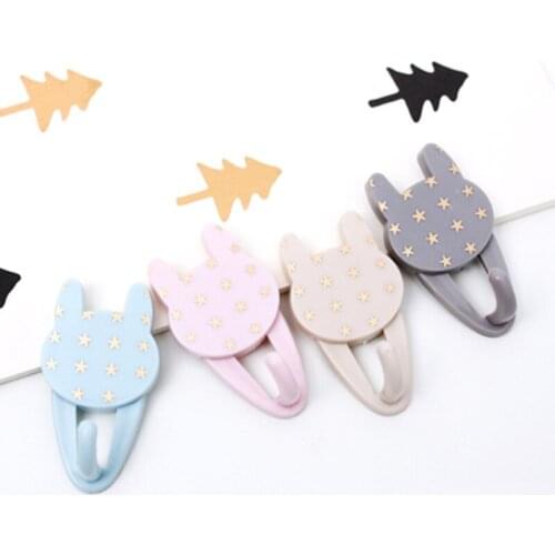 2Pc Cartoon Hook Kitchen Wall Door Hooks Practical Key Hanger Decorative Holder Clothes Storage Tool Rack Home Bathroom Supplies