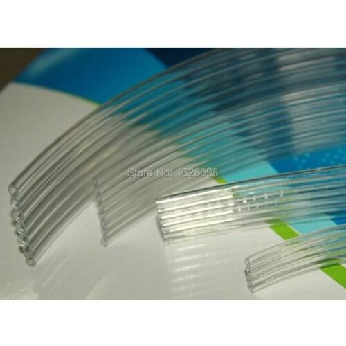 5m/lot 6*4mm white color inkjet printer 4 rows/lines plastic hdpe pipes/ink tube