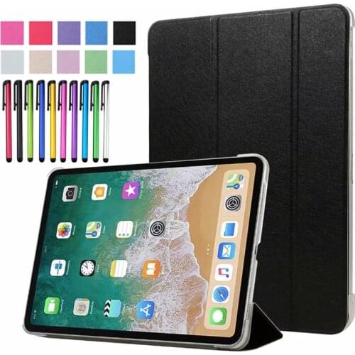 Cover Case For iPad 11Case Pro11 PU Leather Smart Case For iPad Pro 11 Cover Case Funda+Pen