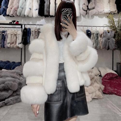 ChicSense White Fur Coats