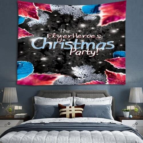 Tapestry Christmas Wall Hanging Christmas Tree Home Deco Christmas Gift Print Tapestries Large Size Free Shipping Tapestries