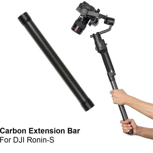 Handheld Extension Bar Carbon Pole for Zhiyun Smooth 4 Zhiyun Crane 2 Weebill LAB Gimbal Stabilizer Accessories