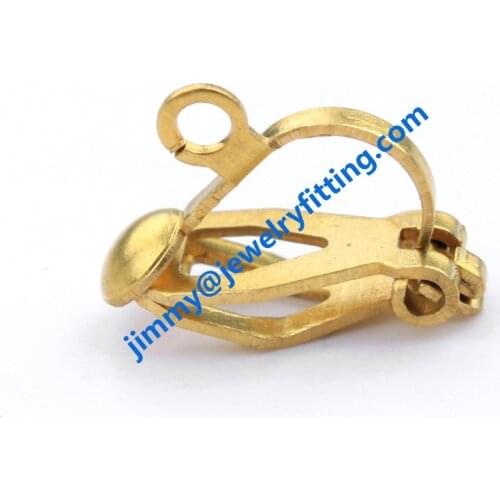 Brass lever back earring clip ear wire clip earring fitting fashion jewelry findings
